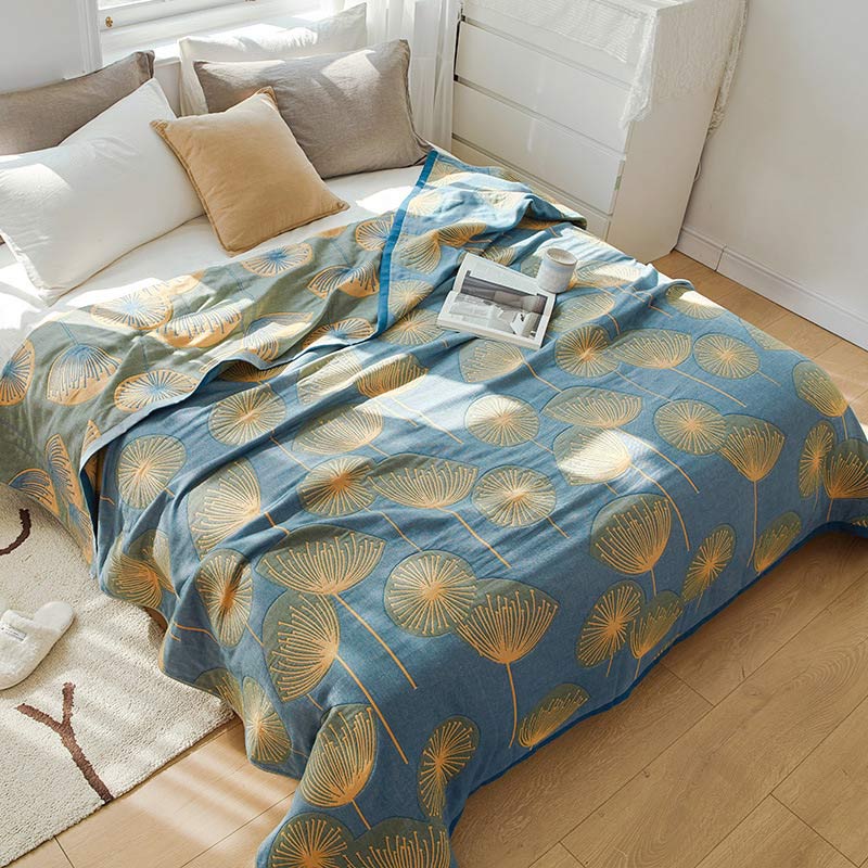 DandelionDream Reversible Cotton Quilt – Soft, Eco-Friendly Comfort