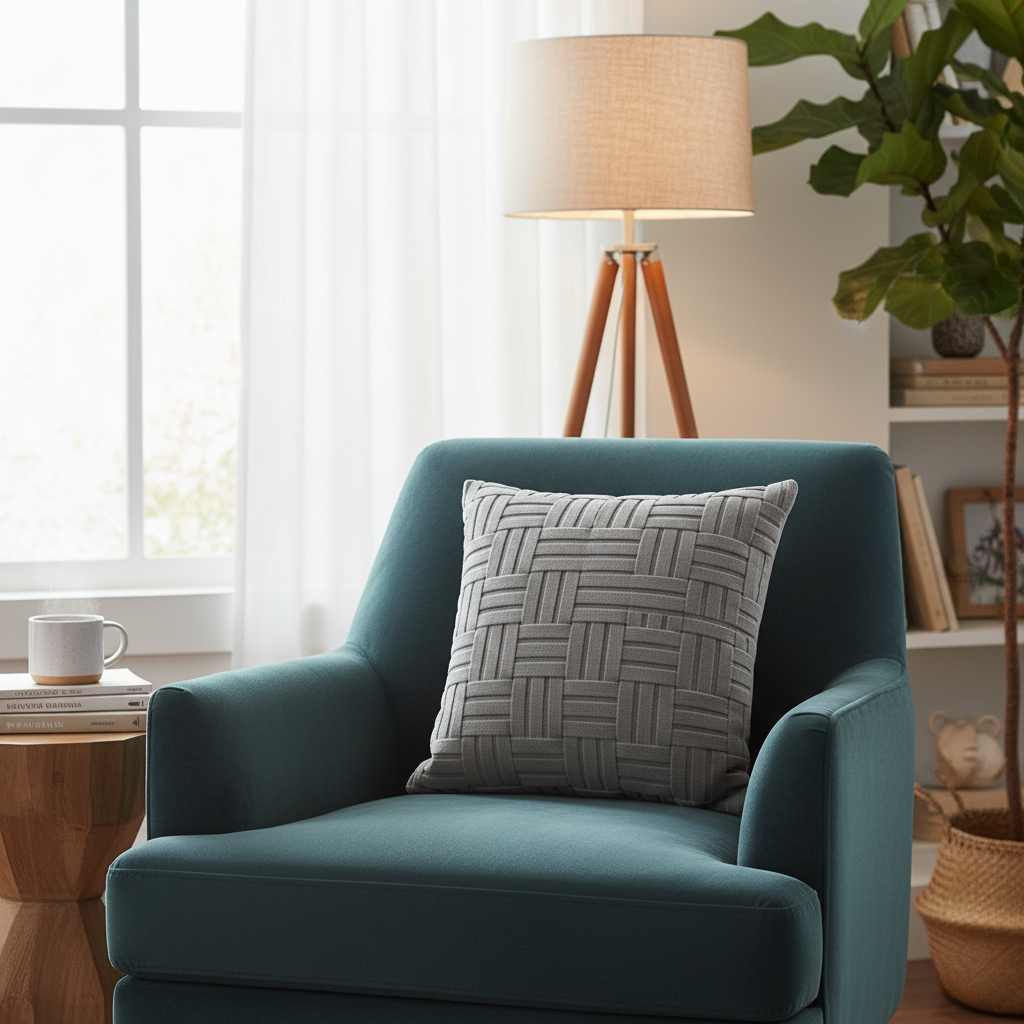 Marvello Textured Cushion Cover for Home Decoration