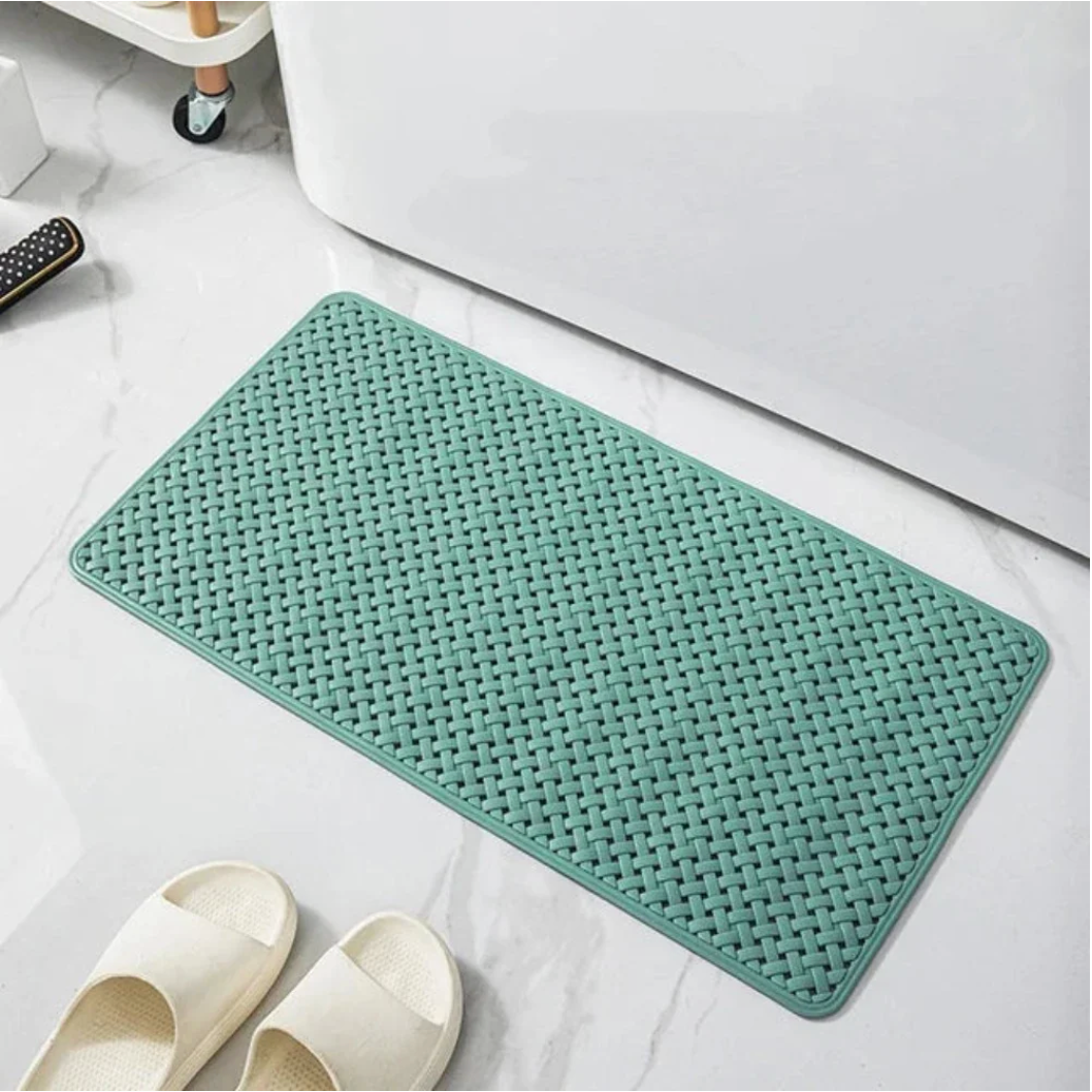 SafeStep Woven Non-Slip Bath Mat – Stylish, Hygienic, Anti-Slip