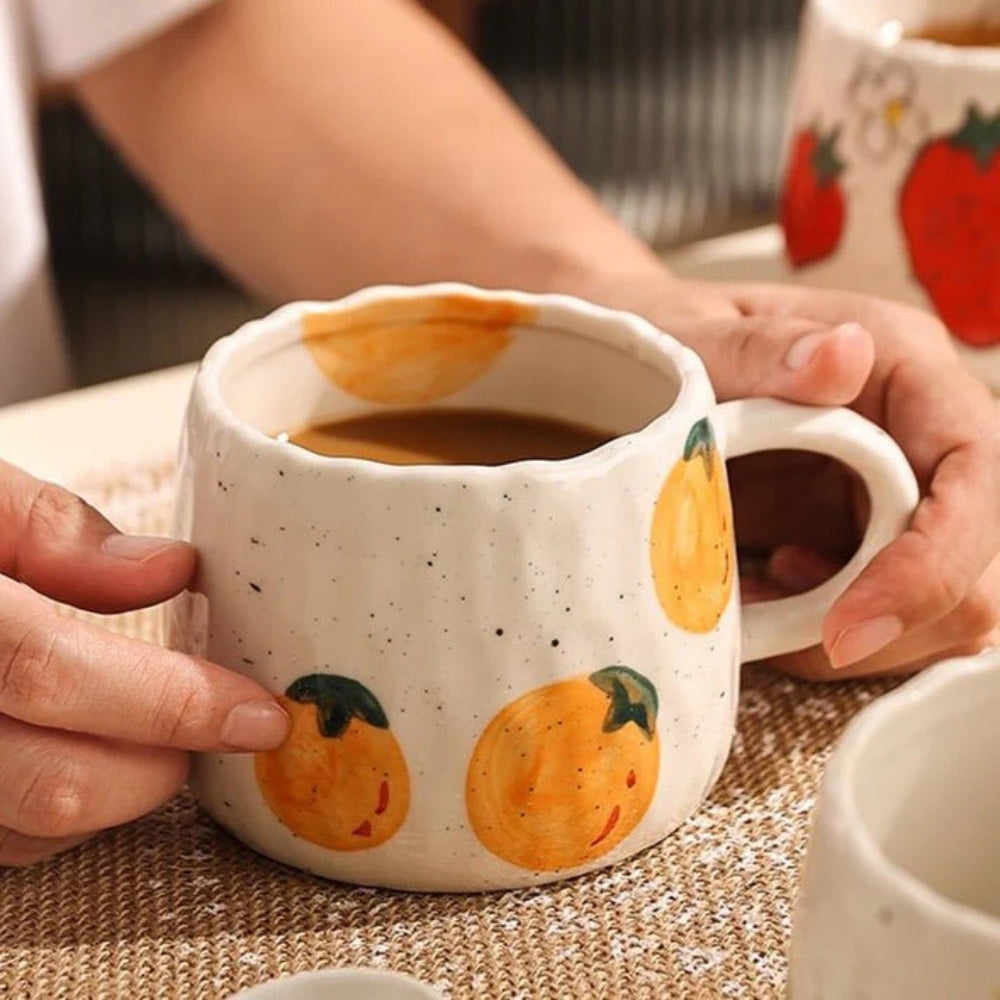 SunBerry Ceramic Mug Collection for Cheerful Morning Sips