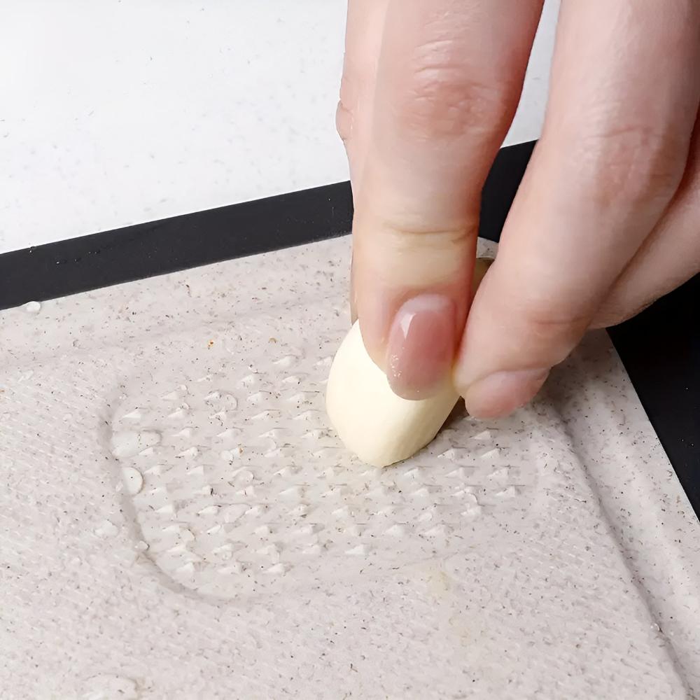 ChefGuard Reversible Stainless Steel Cutting Board for Hygienic Food Prep