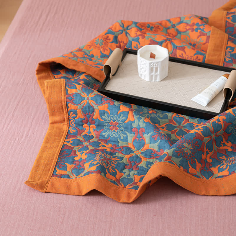 AuroraSix Reversible Cotton Quilt – Soft, Eco-Friendly Comfort for Your Bedroom