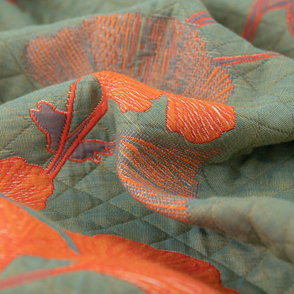 GinkgoGlow Reversible Cotton Quilt – Vibrant, Eco-Friendly Comfort
