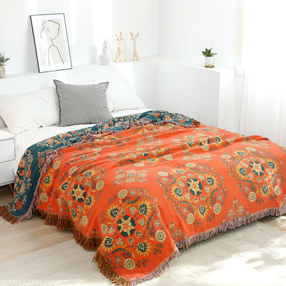 EcoBloom Reversible Cotton Quilt – Lightweight, Breathable Comfort