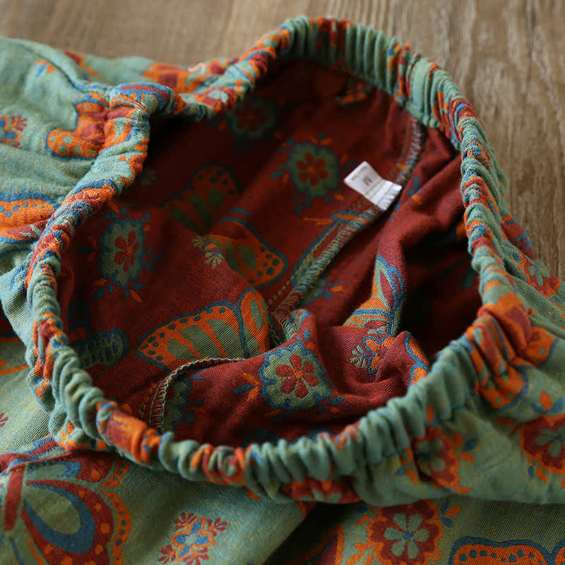 ButterflyWhisper Cotton Loungewear Set – Soft, Lightweight Indoor Comfort