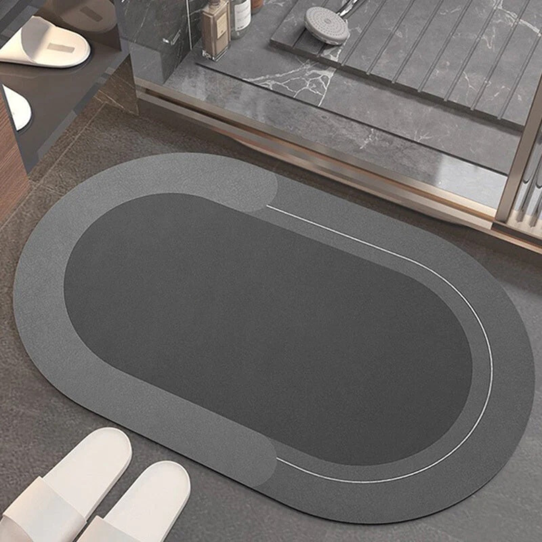 HydroGuard Ultra Absorbent Bath Mat – Quick-Dry, Non-Slip Design