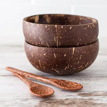 Tropical Bliss Handcrafted Coconut Bowl – Eco-Friendly Summer Serving