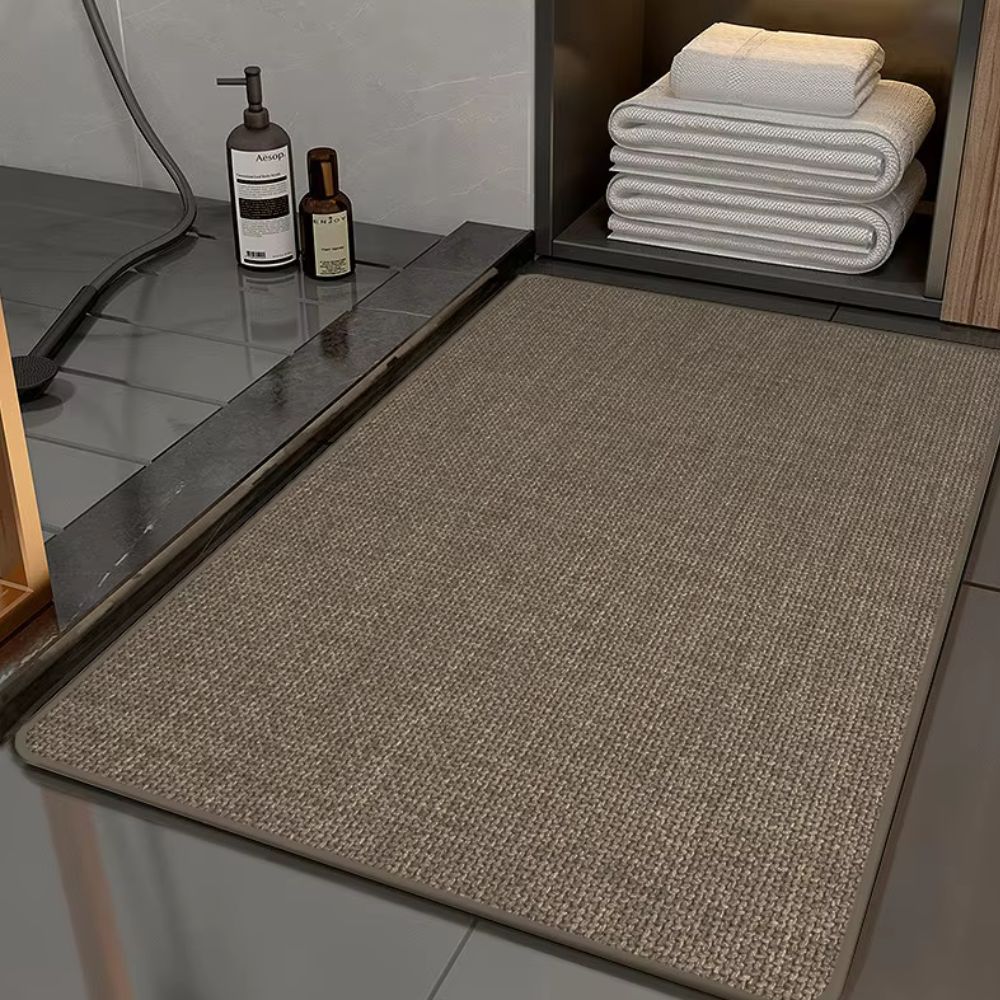 CozyStep Braided Bath Mat – Soft, Absorbent & Non-Slip