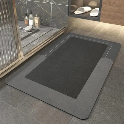 HydroGuard Ultra Absorbent Bath Mat – Quick-Dry, Non-Slip Design