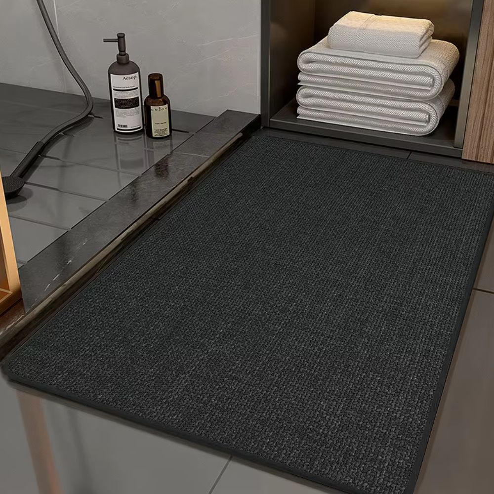CozyStep Braided Bath Mat – Soft, Absorbent & Non-Slip