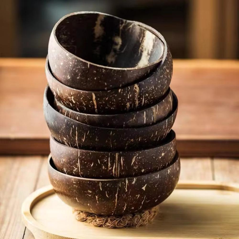 Tropical Bliss Handcrafted Coconut Bowl – Eco-Friendly Summer Serving