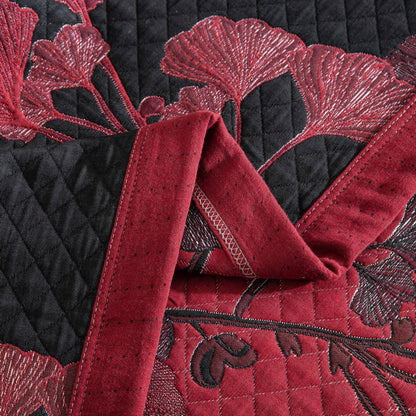 GinkgoGlow Reversible Cotton Quilt – Vibrant, Eco-Friendly Comfort