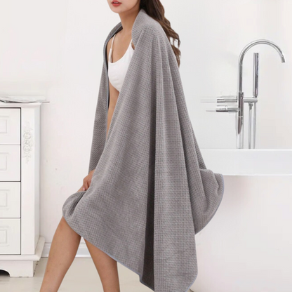 WrapEase Oversized Bath Towel – Extra-Soft, Super Absorbent Comfort