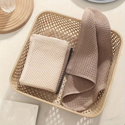 KitchenEase Honeycomb Cotton Towel for Quick Drying and Daily Use