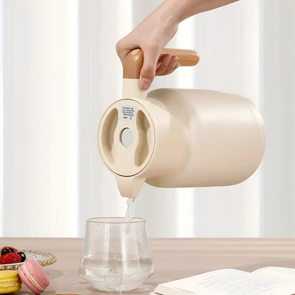 NordicWood Thermal Carafe – Elegant Insulation for Hot & Cold Beverages
