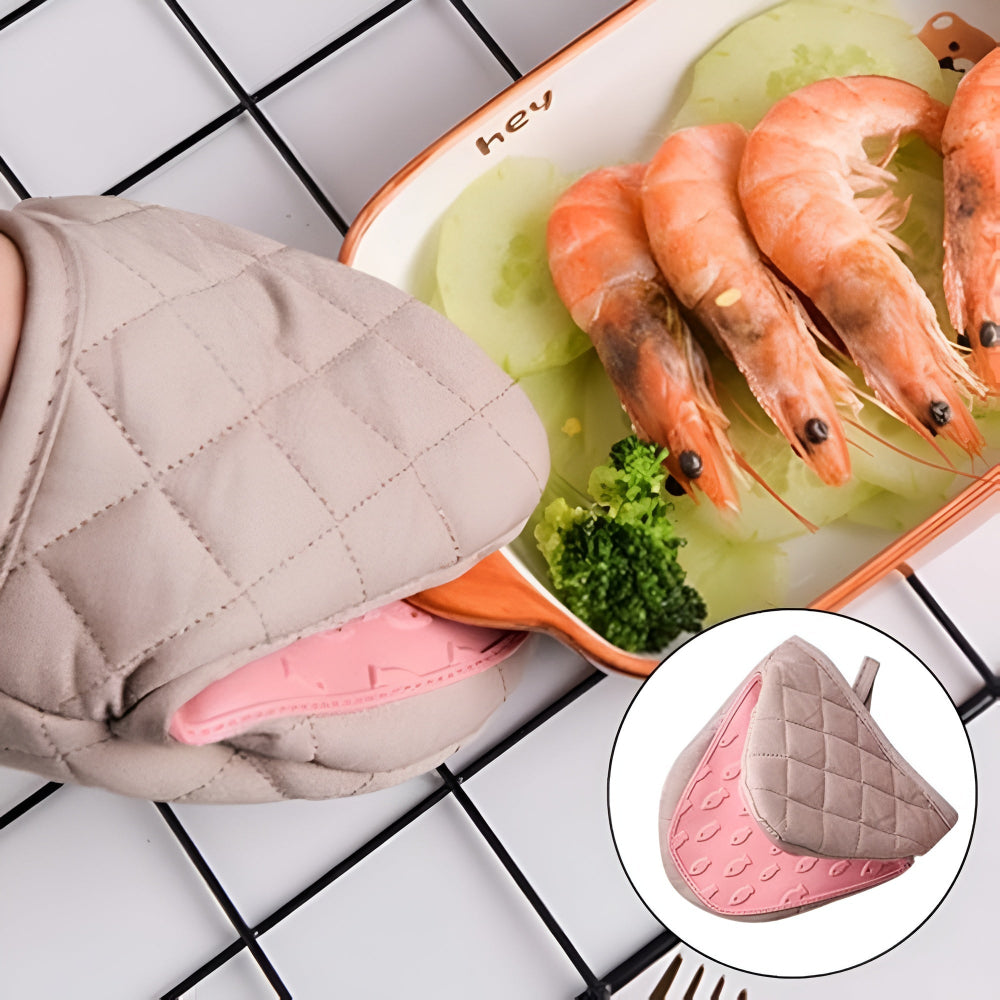 ChefGuard Quilted Silicone Heatproof Kitchen Mitts