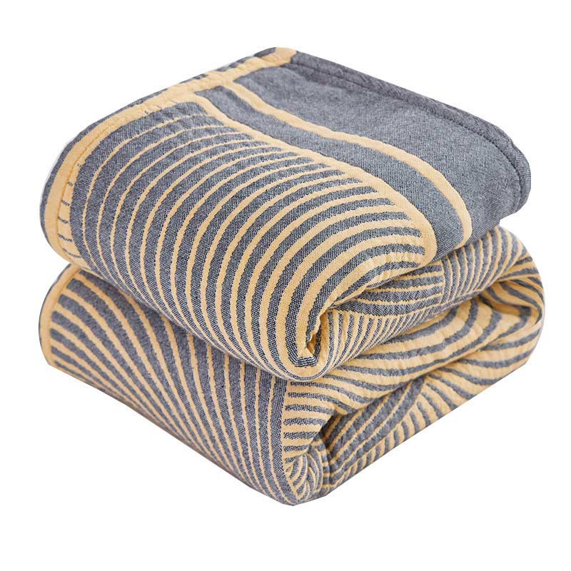 RingBreeze Four-Layer Cotton Summer Quilt – Lightweight, Breathable Comfort