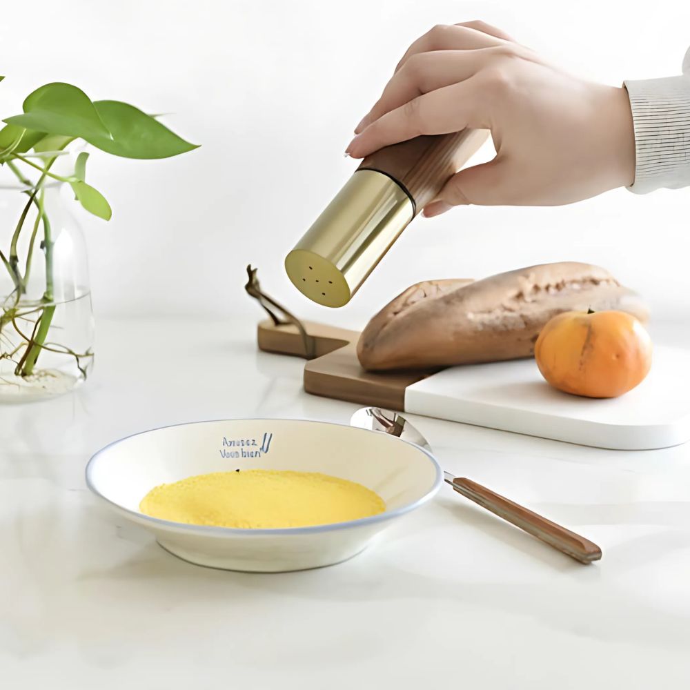 Aromawood Premium Wooden Spice Grinder Set for Fresh Flavours