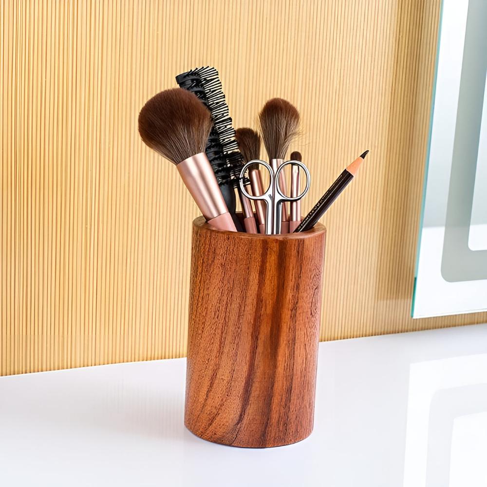 EcoWood Countertop Utensil Holder – Sleek, Durable & Organized