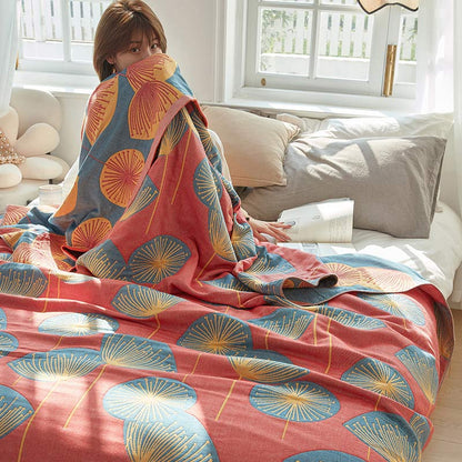 DandelionDream Reversible Cotton Quilt – Soft, Eco-Friendly Comfort