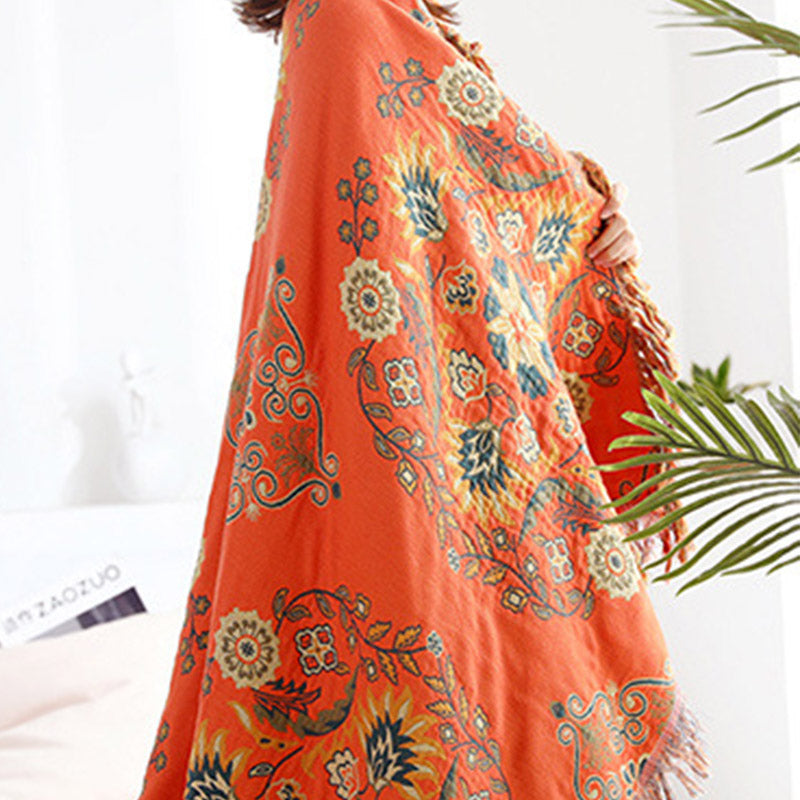 EcoBloom Reversible Cotton Quilt – Lightweight, Breathable Comfort