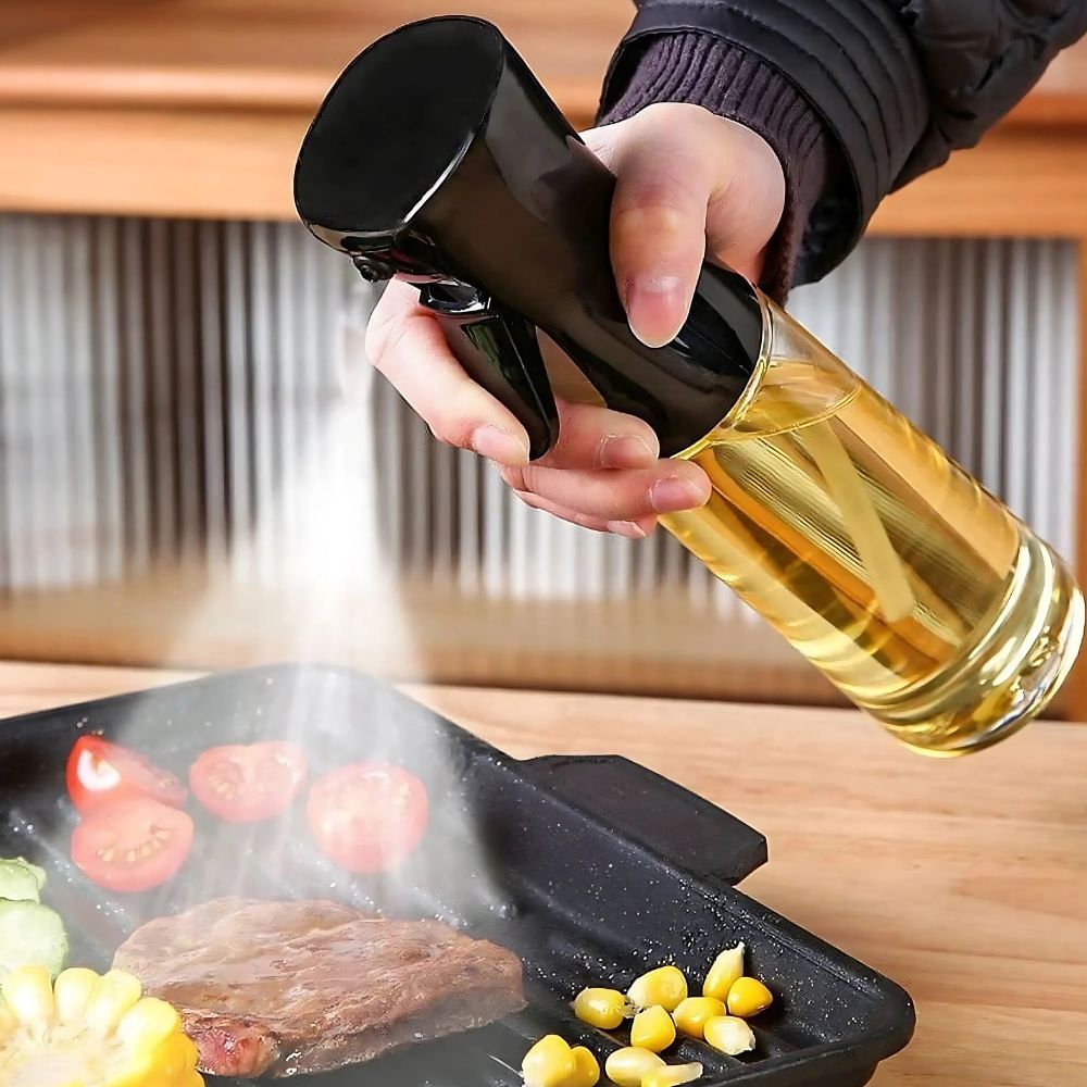 CulinaMist Glass Oil Sprayer – Precision Mist for Effortless Cooking