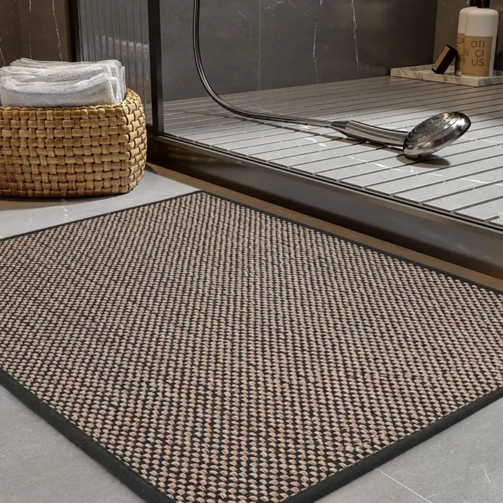CozyStep Braided Bath Mat – Soft, Absorbent & Non-Slip