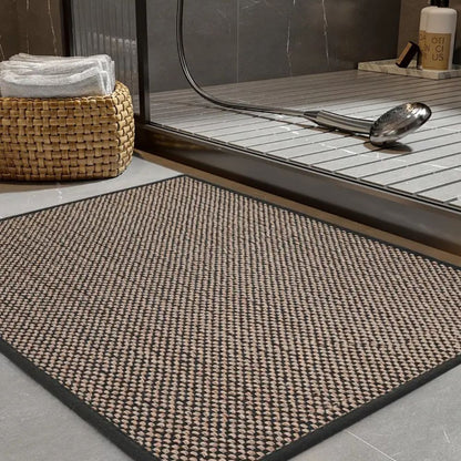 CozyStep Braided Bath Mat – Soft, Absorbent & Non-Slip