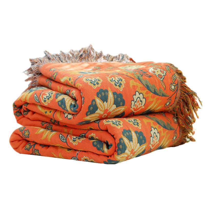 EcoBloom Reversible Cotton Quilt – Lightweight, Breathable Comfort
