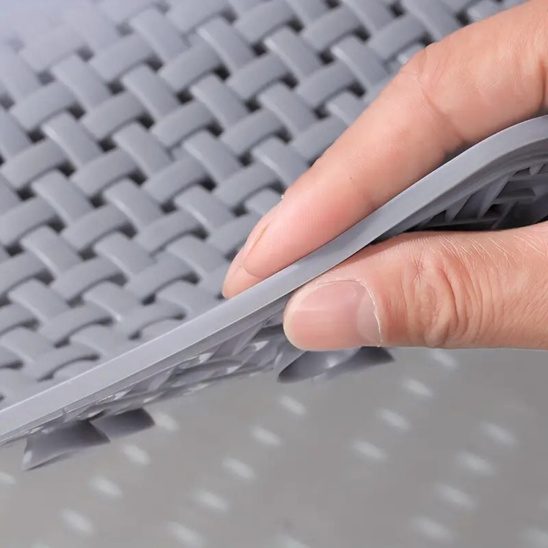 SafeStep Woven Non-Slip Bath Mat – Stylish, Hygienic, Anti-Slip