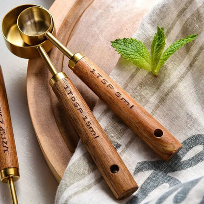 Aurora Luxe Measuring Spoon Set – Stylish & Precise