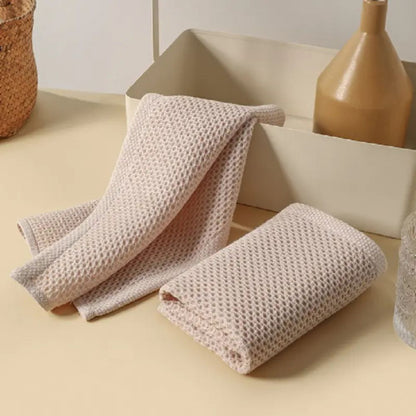 KitchenEase Honeycomb Cotton Towel for Quick Drying and Daily Use