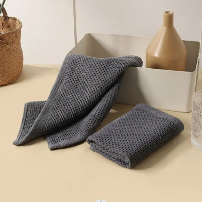 KitchenEase Honeycomb Cotton Towel for Quick Drying and Daily Use