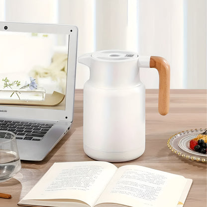 NordicWood Thermal Carafe – Elegant Insulation for Hot & Cold Beverages