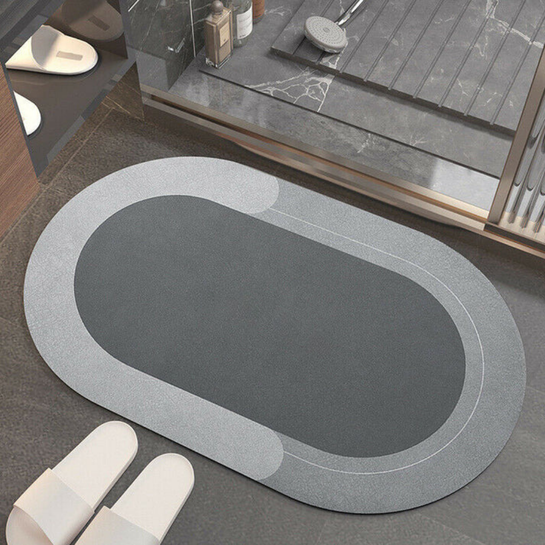 HydroGuard Ultra Absorbent Bath Mat – Quick-Dry, Non-Slip Design