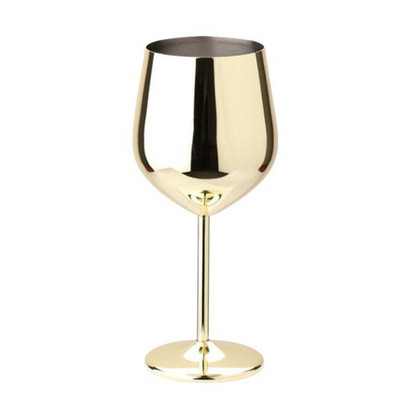 EternaShine Stainless Steel Wine Glass – Durable & Elegant