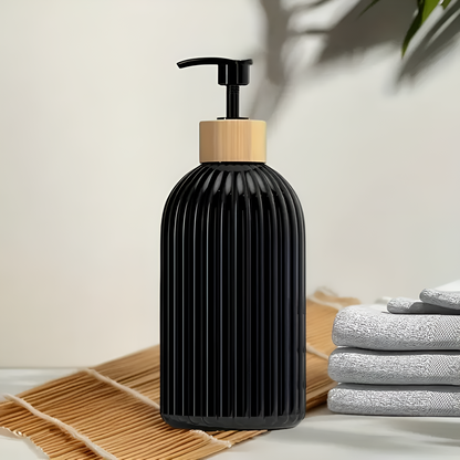BambooZen Minimalist Pump Soap Dispenser for Kitchen and Bath