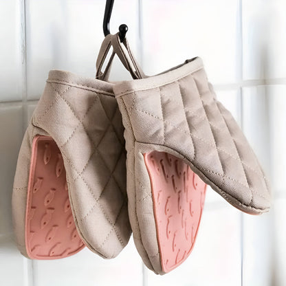 ChefGuard Quilted Silicone Heatproof Kitchen Mitts