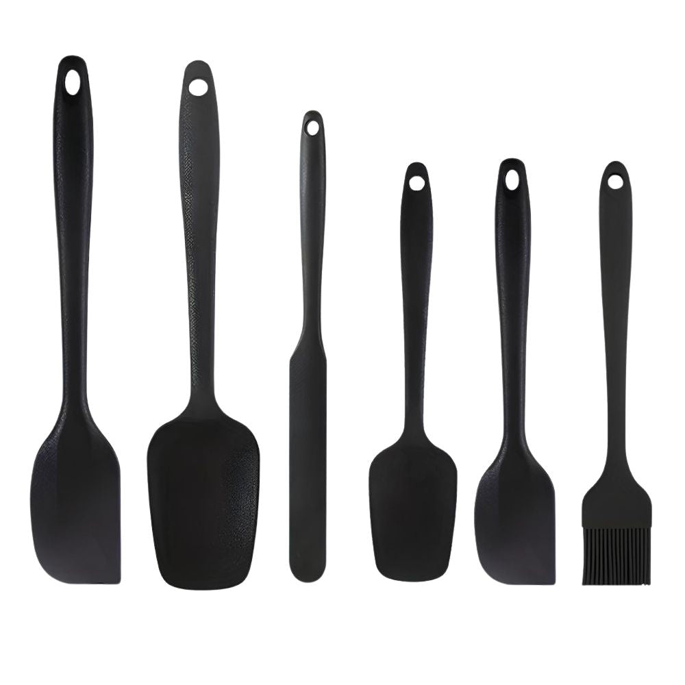 Baker’s Edge Flexible Silicone Spatula Set for Effortless Cooking