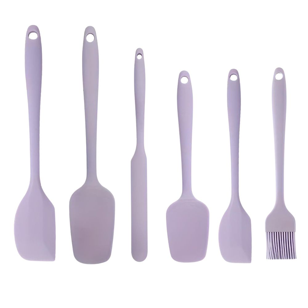 Baker’s Edge Flexible Silicone Spatula Set for Effortless Cooking
