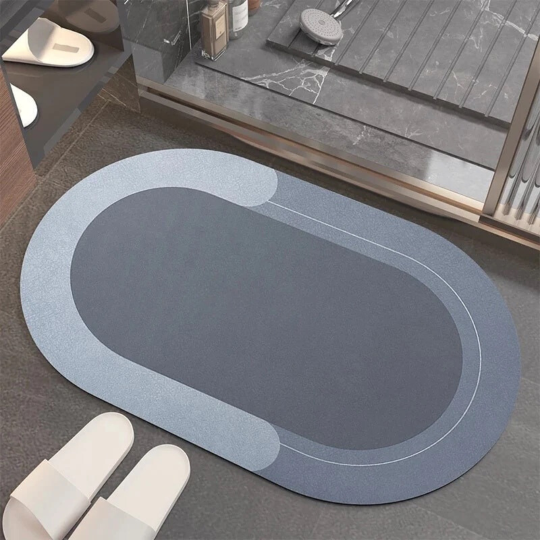 HydroGuard Ultra Absorbent Bath Mat – Quick-Dry, Non-Slip Design