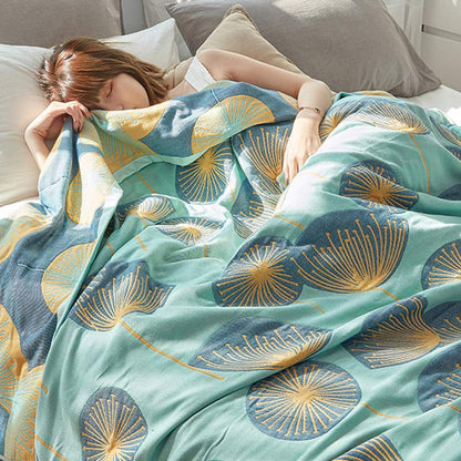 DandelionDream Reversible Cotton Quilt – Soft, Eco-Friendly Comfort