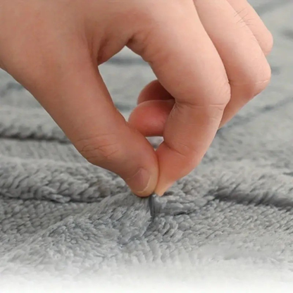 LuxeDiamond Jacquard Bath Mat – Plush, Absorbent & Non-Slip