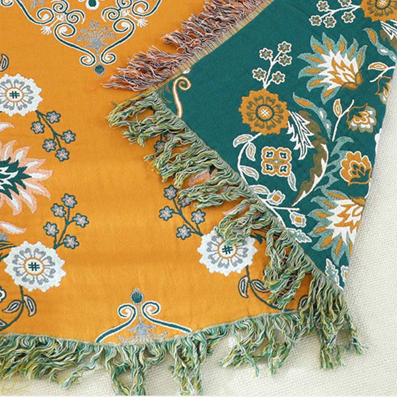 EcoBloom Reversible Cotton Quilt – Lightweight, Breathable Comfort