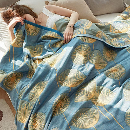 DandelionDream Reversible Cotton Quilt – Soft, Eco-Friendly Comfort