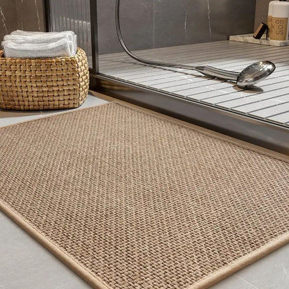 CozyStep Braided Bath Mat – Soft, Absorbent & Non-Slip