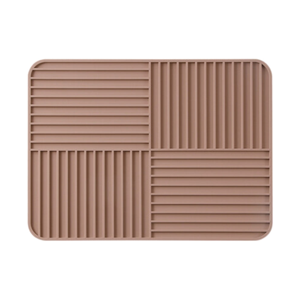 SilicoFlex Foldable Heat-Resistant Drying Mat for Kitchen Organization