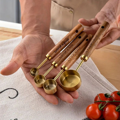 Aurora Luxe Measuring Spoon Set – Stylish & Precise
