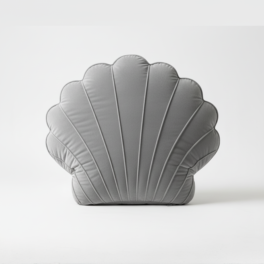 Aelora Velvet Shell Cushion Cover for Home Styling