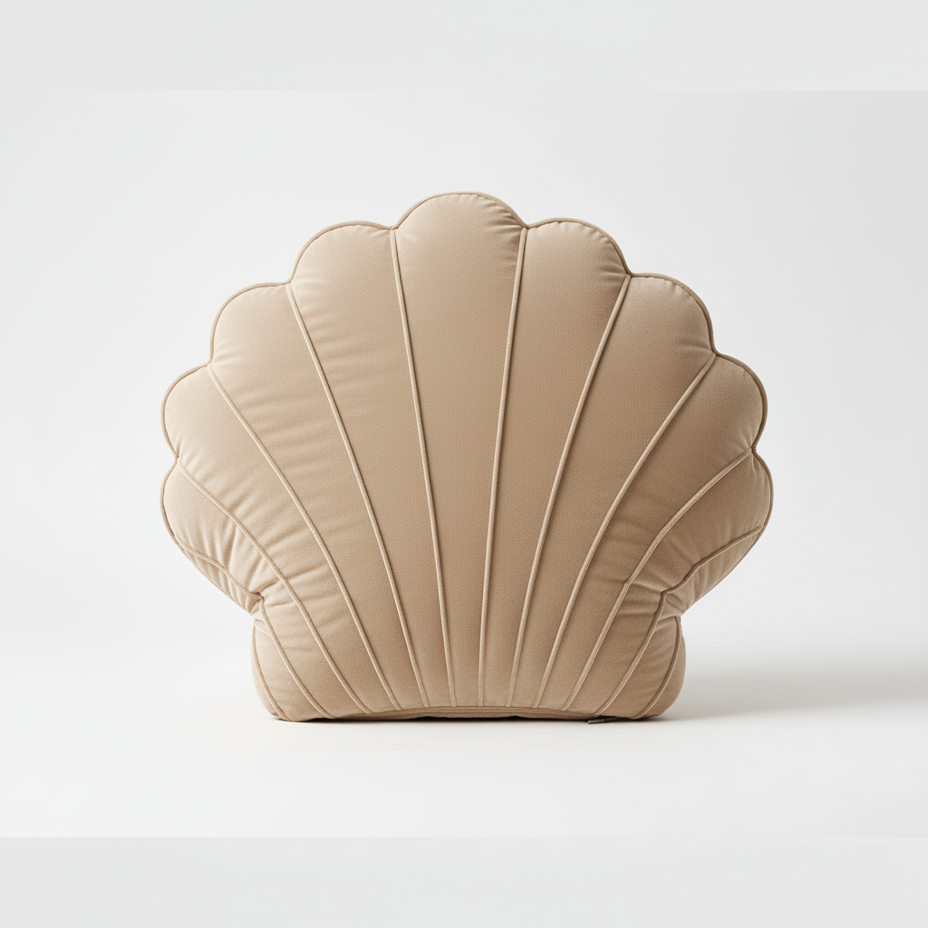 Aelora Velvet Shell Cushion Cover for Home Styling